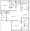 The Halsey 2 Bed 2 Bath Floorplan The Halsey 2 Bed 2 Bath Floorplan at Sterling Village Apartments