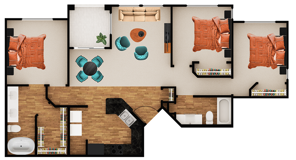 7606 W. Peoria Avenue 1-3 Beds Apartment for Rent - Photo Gallery 22