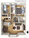 2 Bedroom 2 Bathroom
