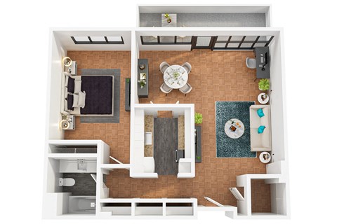 10 The Driveway Studio-2 Beds Apartment for Rent - Photo Gallery 17