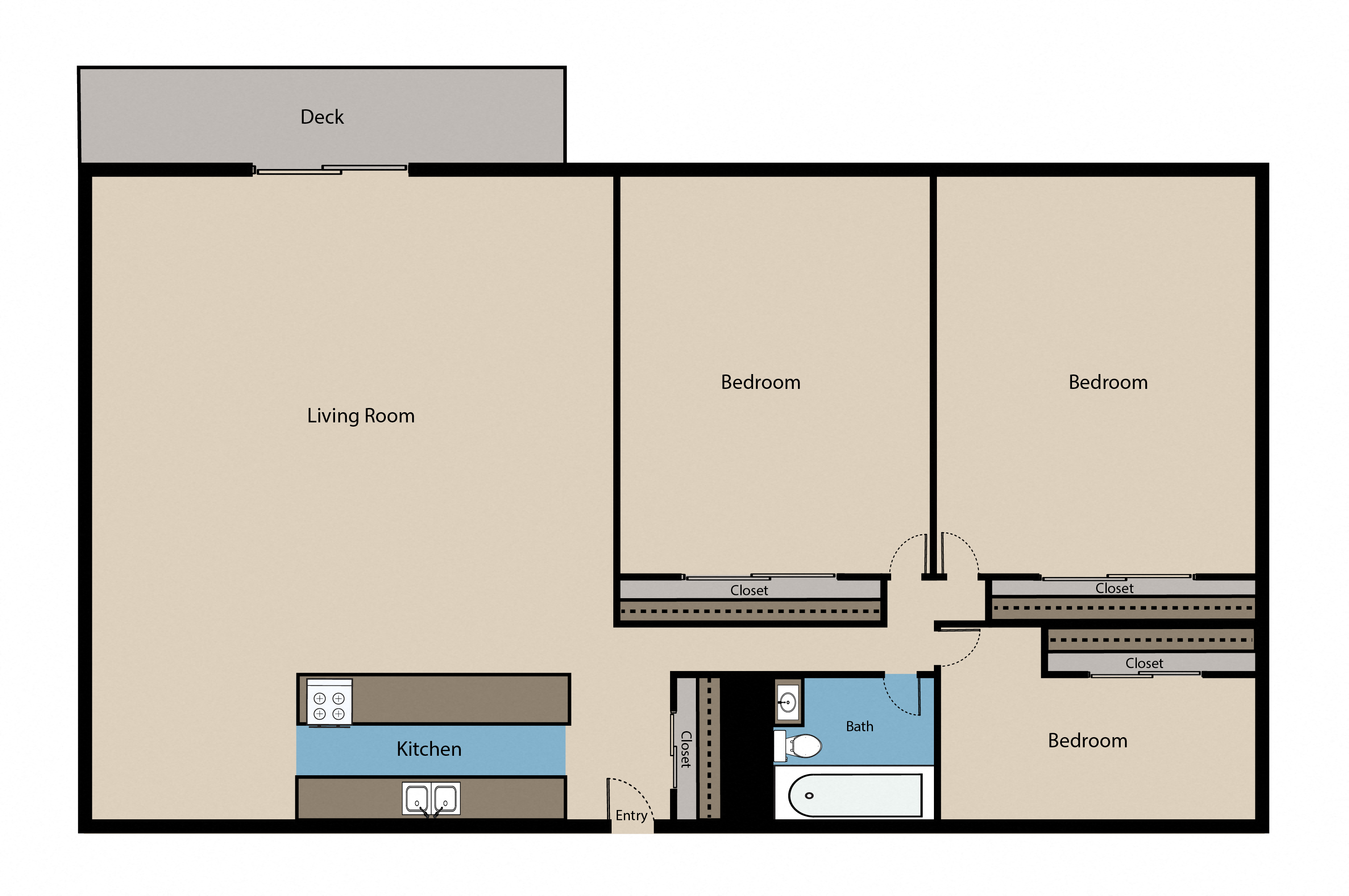 Three Bedroom