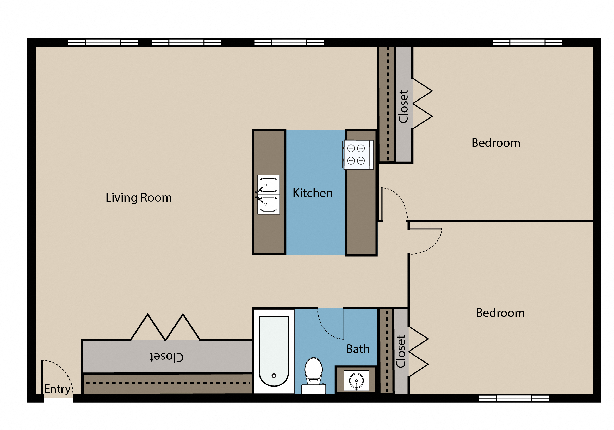 Two Bedroom
