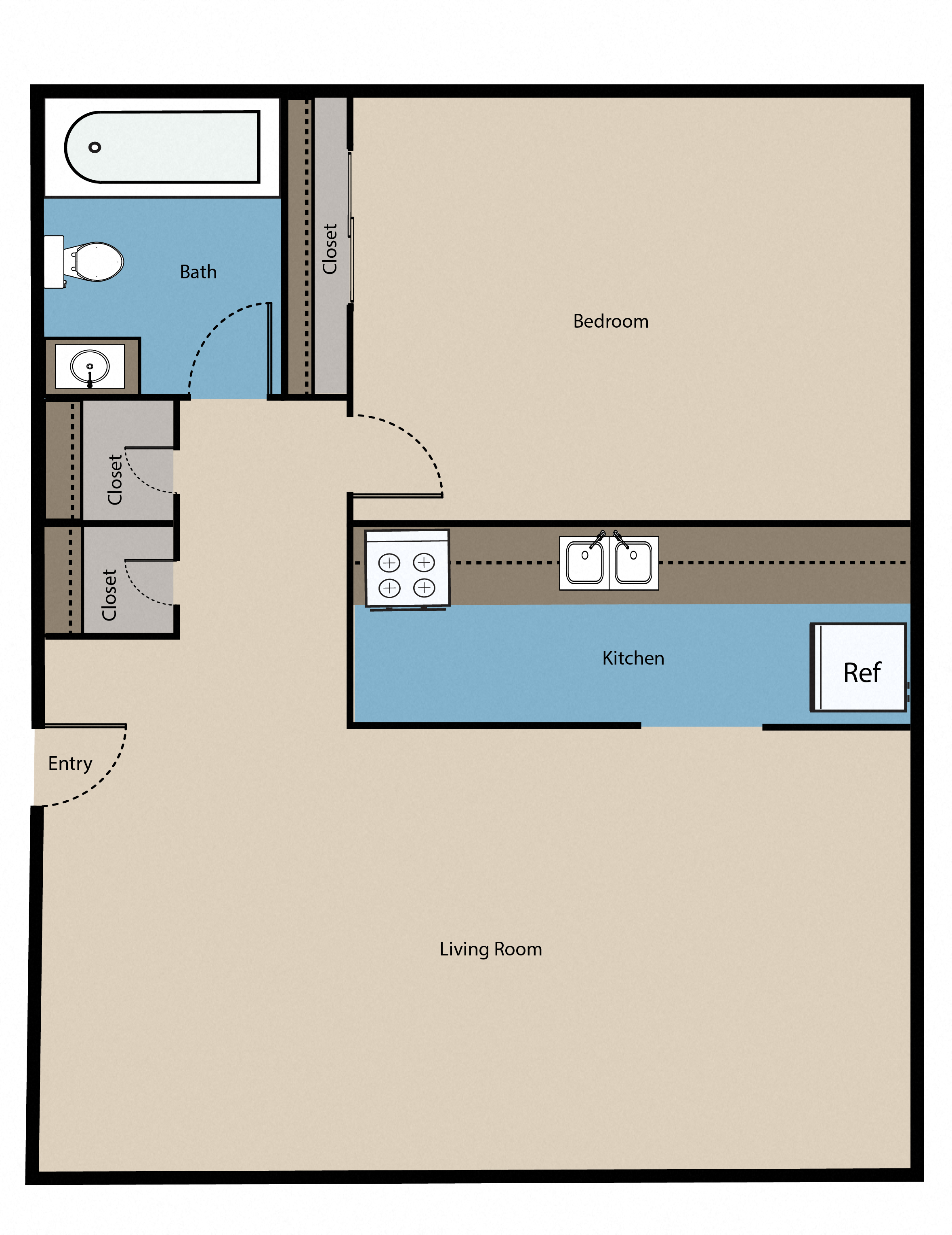 1 Bedroom