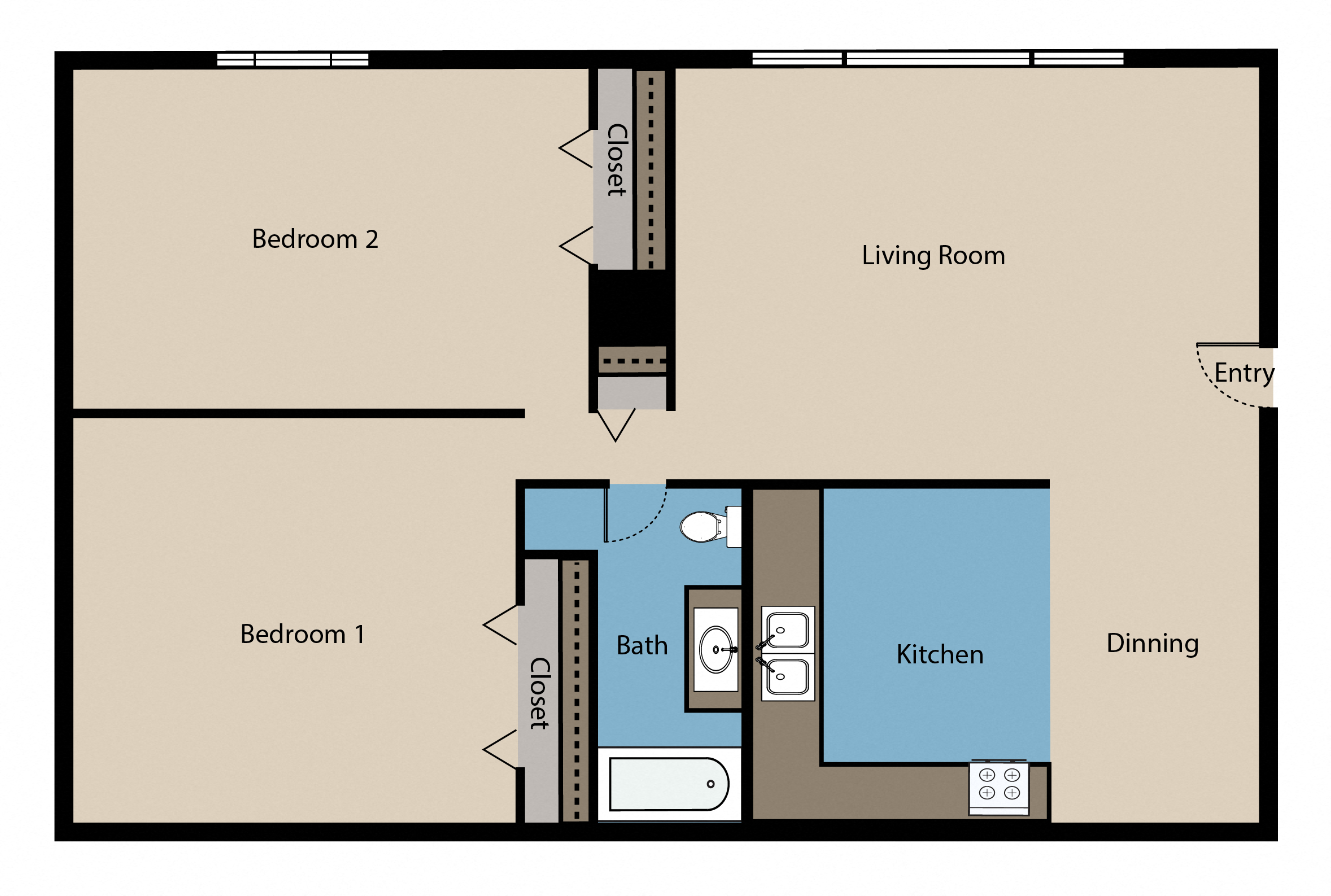 Two Bedroom
