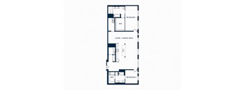 Two Bedroom Apartment Floor Plan