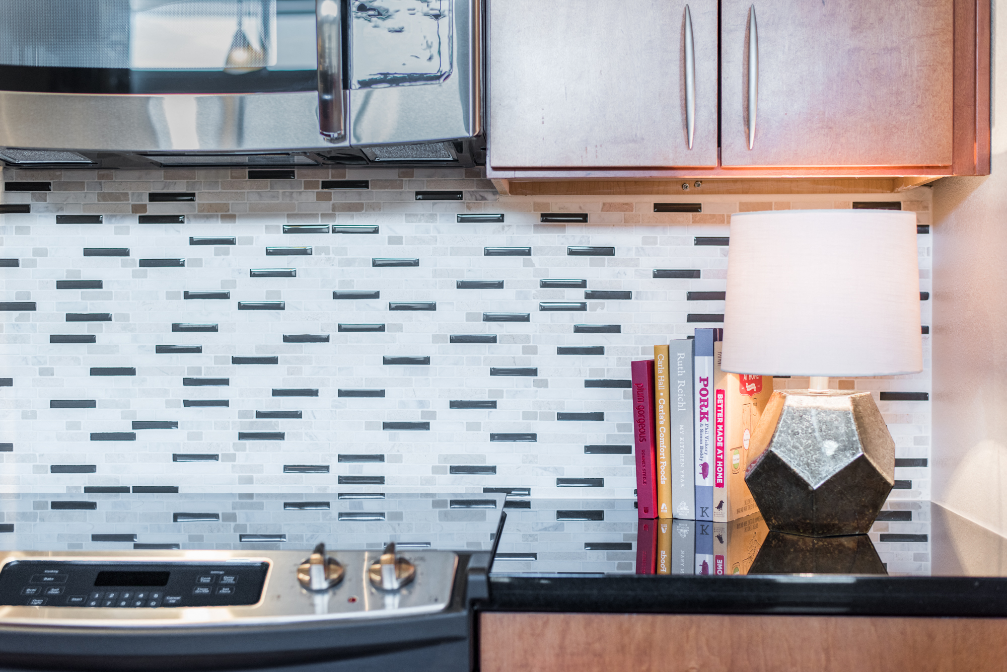 The Boulevard - Denver, CO - Custom tiled back splashes