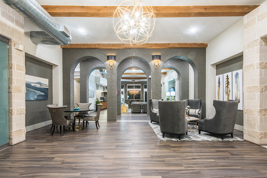 The Boulevard - Apartments for rent in the Golden Triangle - Lobby