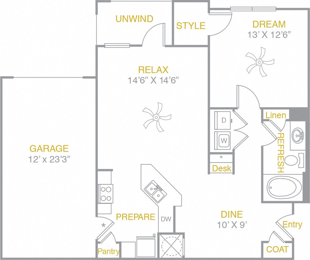A1 garage Floor Plan 1