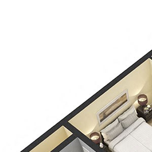 1 Bed 1 Bath A
