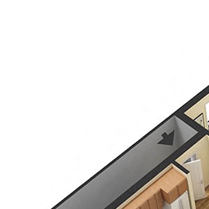 2 Bed 2 Bath A
