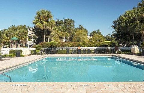 the swimming pool at the resort at longboat key club