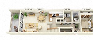 2 Bedroom Large Both Floors 2 Bedroom Large Both Floors