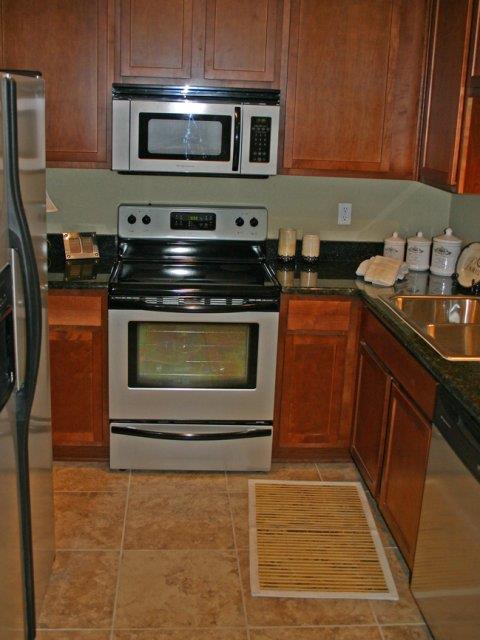 kitchen with modern appliances