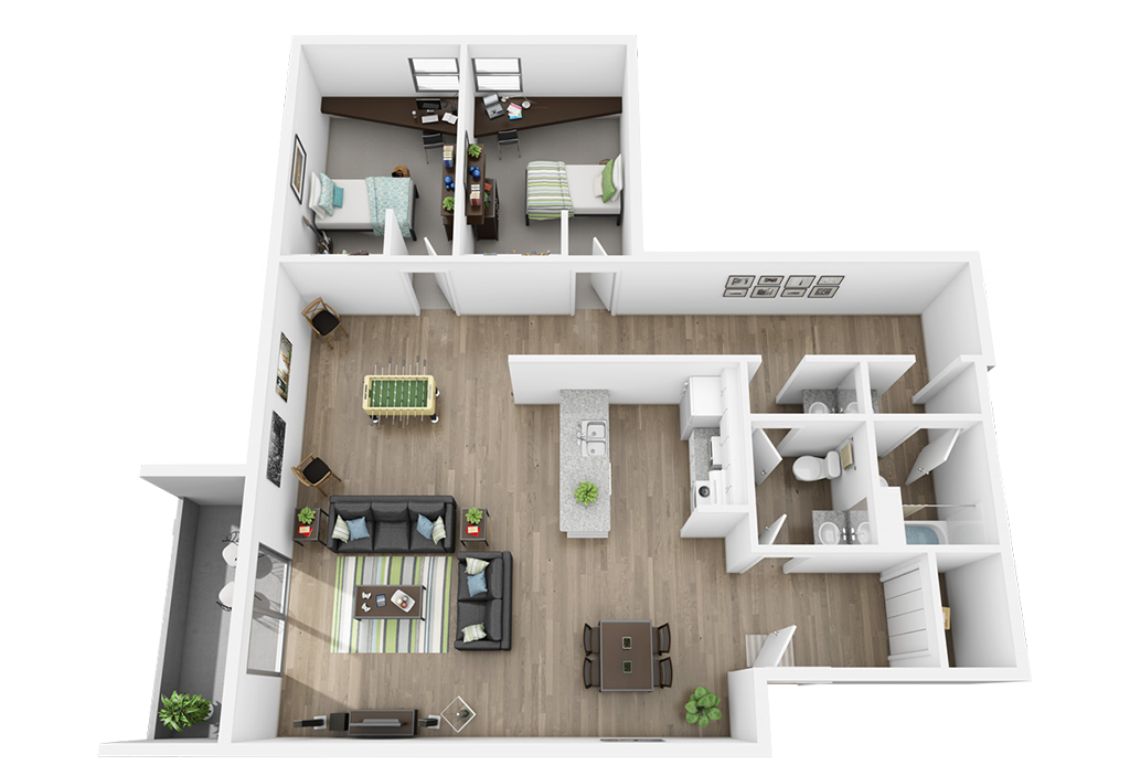 The Courtyards Apartments - Student Housing in Gainesville, FL