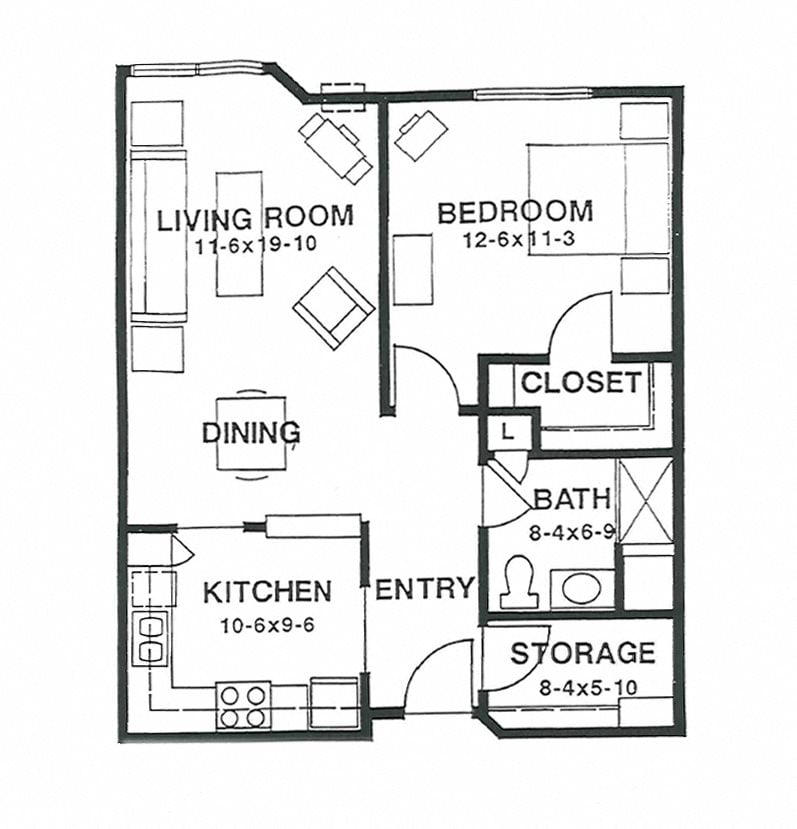 Floor Plans of Silver Lake Pointe in Mounds View, MN