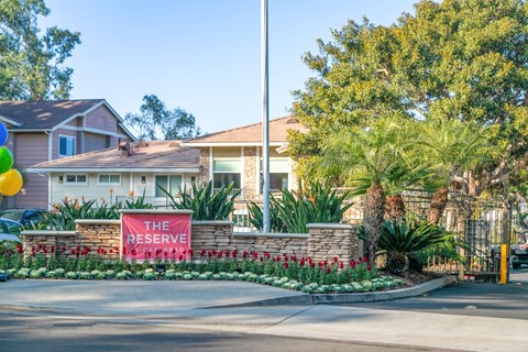 the preserve sign in front of a house