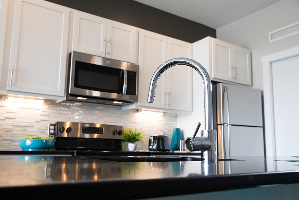 Luxury Finishes in White Kitchen