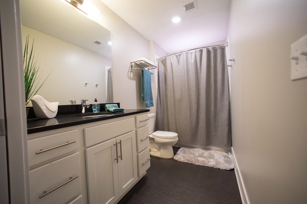 Large Bathroom with Plenty of Storage