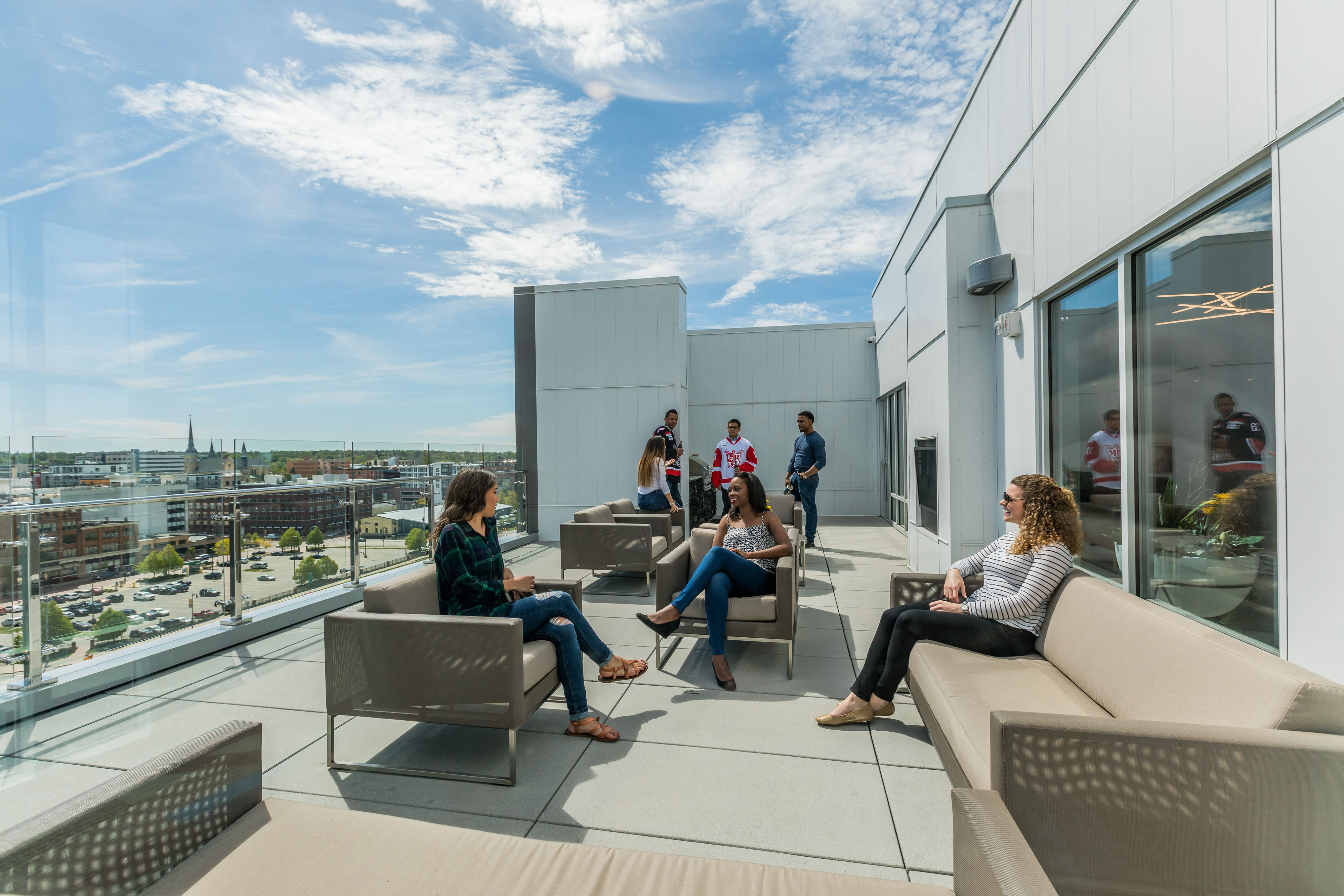 Rooftop Lounge in Grand Rapids