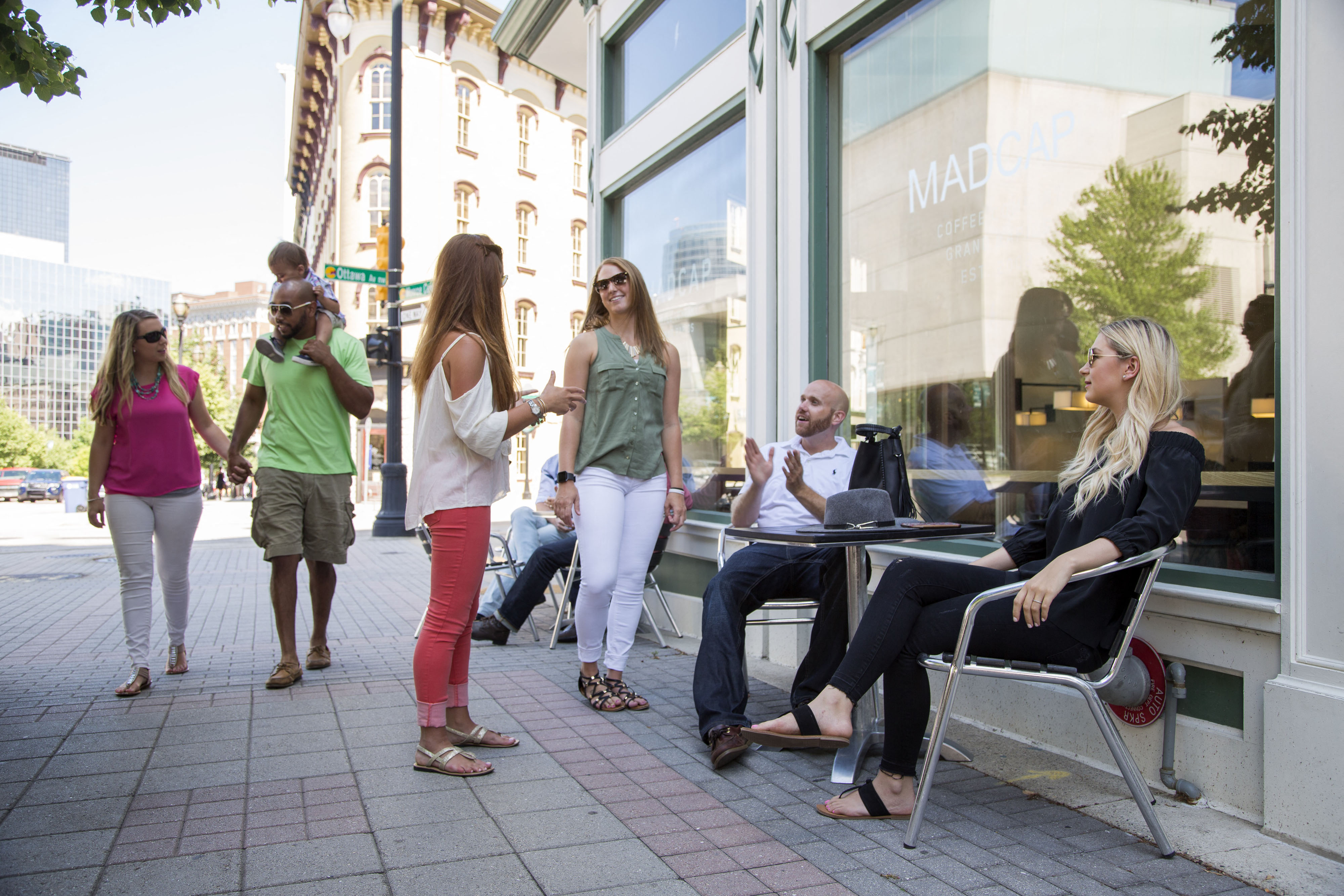 Close to Madcap Coffee in Grand Rapids