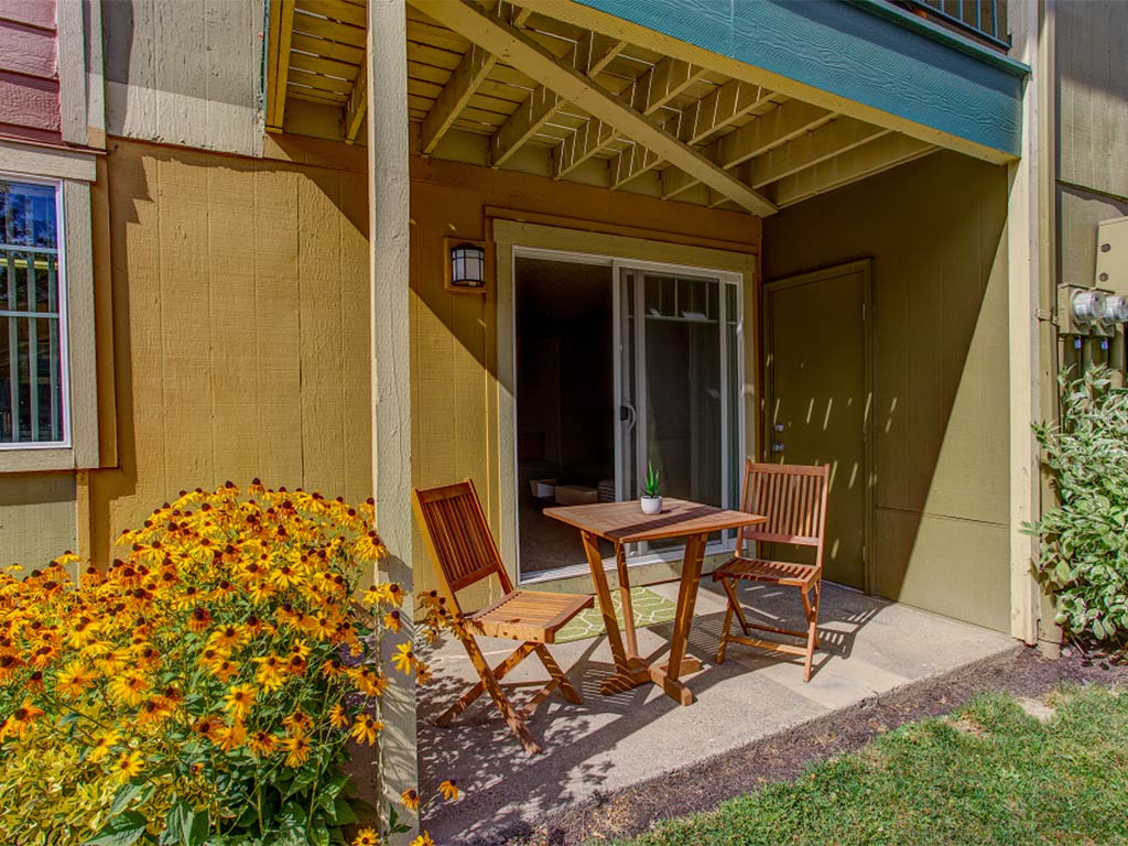 Off-Apartment Patio at Commons at Timber Creek, Portland, 97229