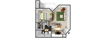 Floorplan with Furniture