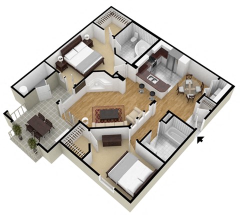 300 Crescent Drive 1-2 Beds Apartment for Rent - Photo Gallery 34