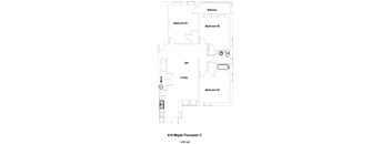 (615 Maple) 3 Bed 1 Bath