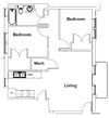 (722 Gholson) 2 Bed 1 Bath