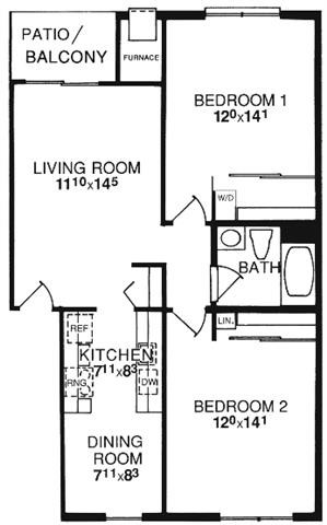 8990 Brookwood Ave 1-2 Beds Apartment, Affordable for Rent - Photo Gallery 10