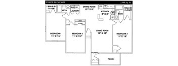 Three Bedroom