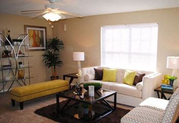 The Berkley Apartments living room