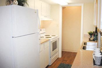kitchen with refrigerator 