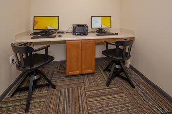 business center desk chair computer