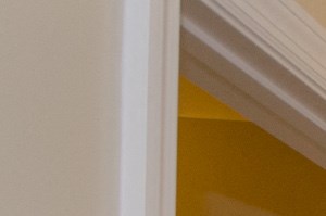 large walk in closet with carpet