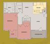 Lafayette Landing Apartments One, Two and Three Bedroom Apartments in Lafayette, Tennessee two bedroom apartment floor plan
