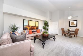 Living Room at Bella Vista, Mission Viejo, CA