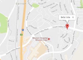 Map at Bella Vista, California, 92691