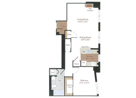 4720 Rosedale Ave. Studio-2 Beds Apartment for Rent - Photo Gallery 32