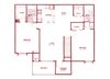 2 Bedroom Upper