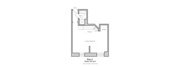 Studio A - Plan 3