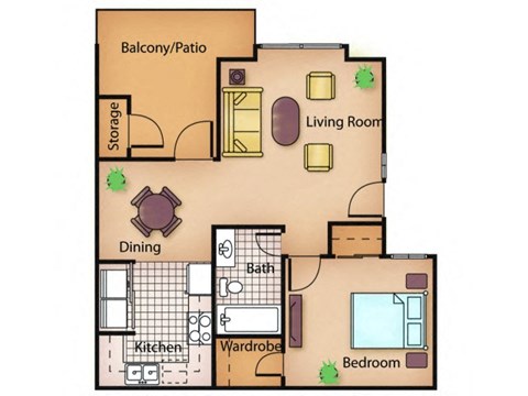 The Ash floor plan.