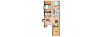 The Pine floor plan.