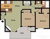 2BD, 1BTH