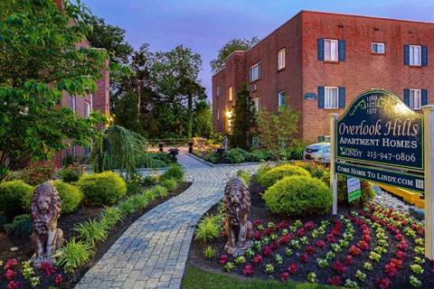 Nighttime exterior