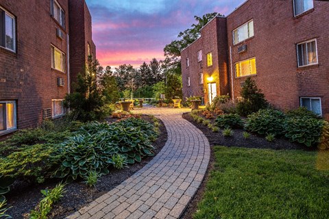 Nighttime exterior