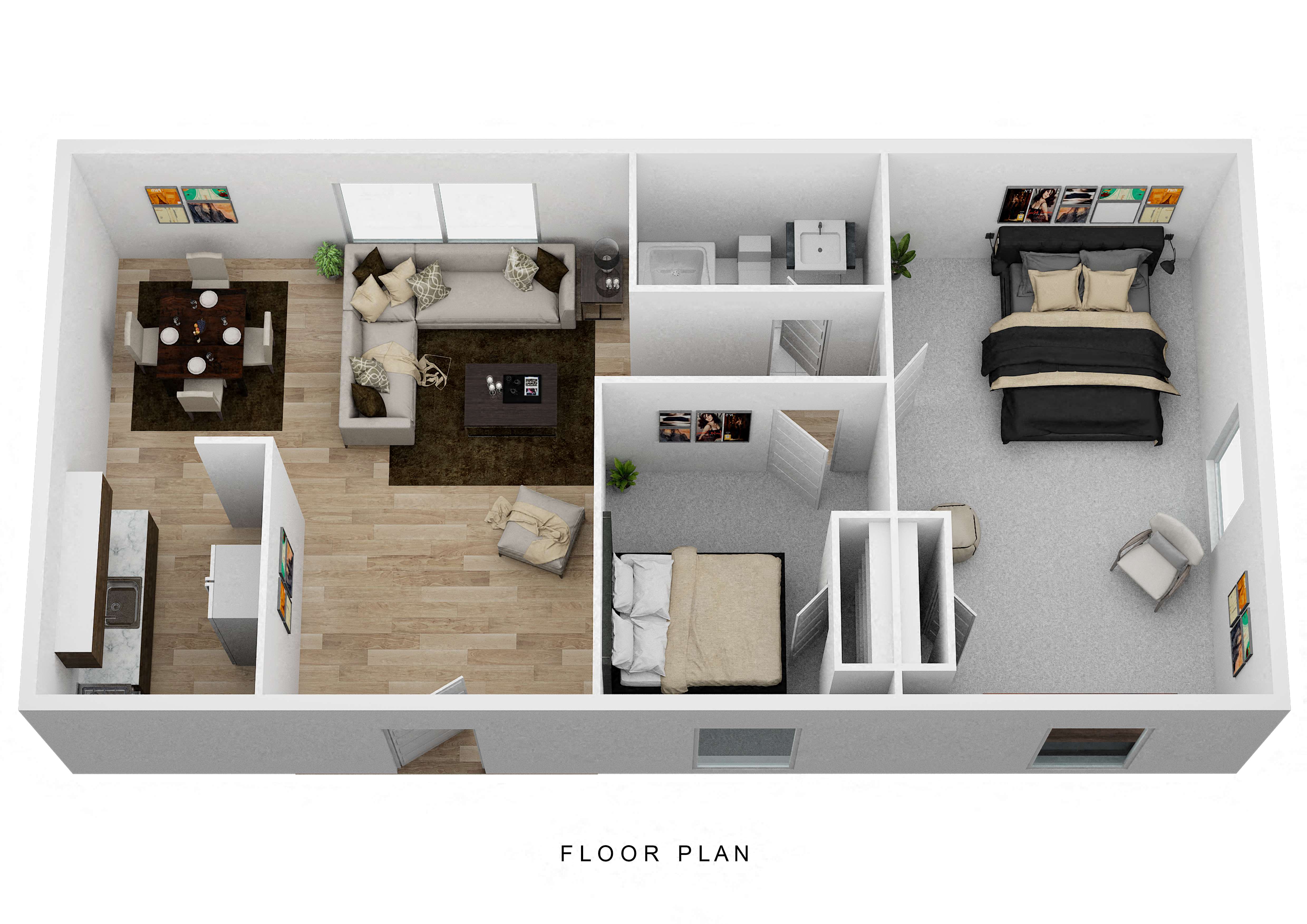 2 Bedroom