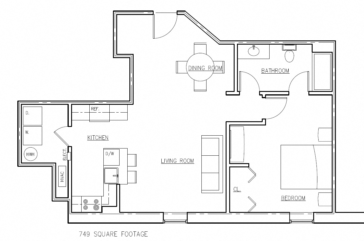 Suite A Floor Plan