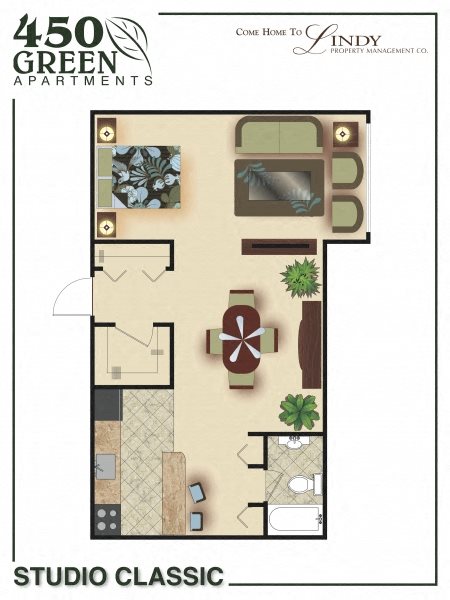 Floor Plans Of 450 Green Apartments In Norristown Pa