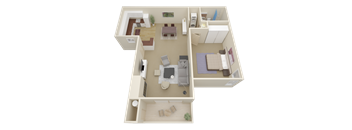 1x1 units available at Oak Ridge Apartments in Sacramento, CA